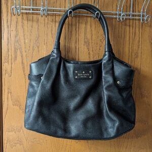 Black Kate Spade Leather Bag